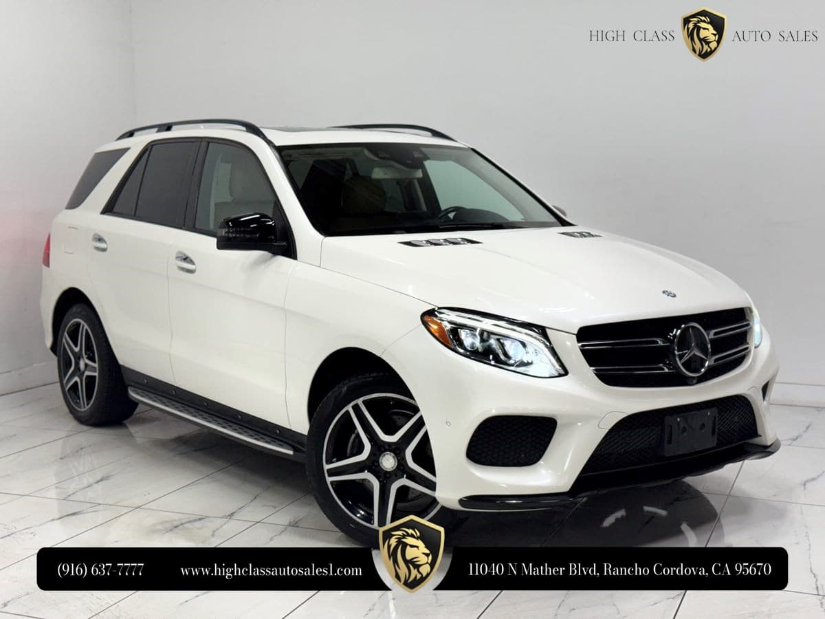 2017 Mercedes-Benz GLE GLE 400 4MATIC Sport Utility 4D