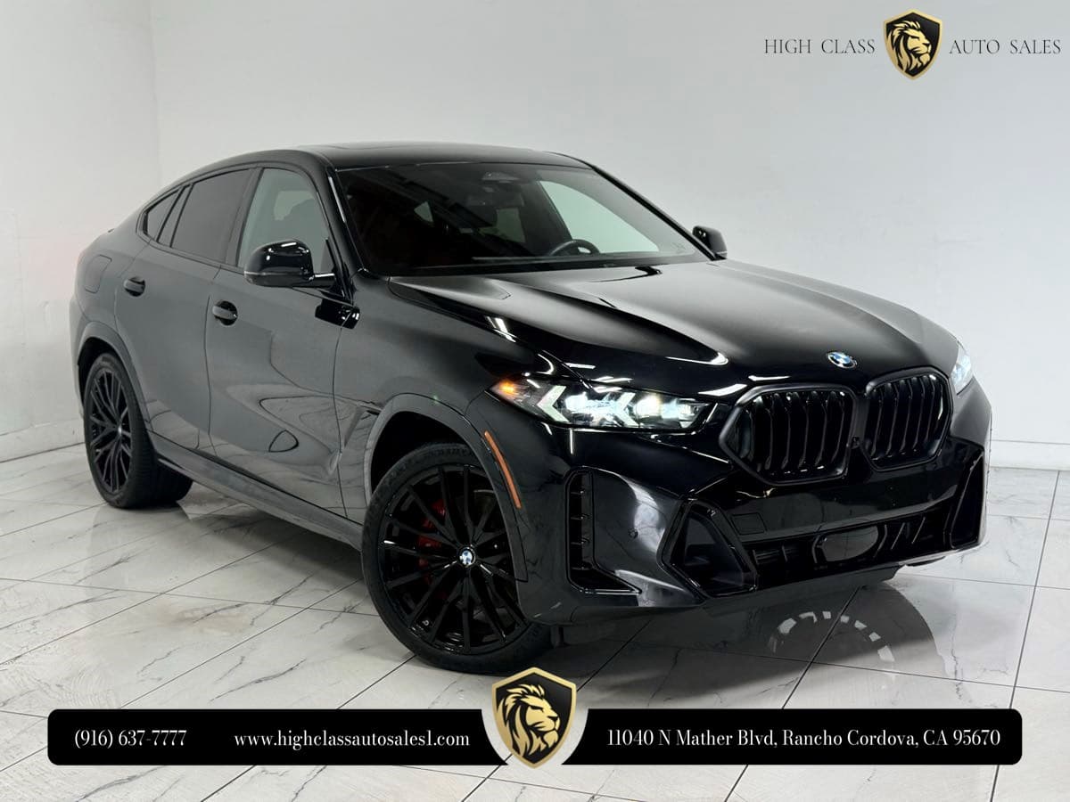 2024 BMW X6 xDrive40i Sport Utility 4D