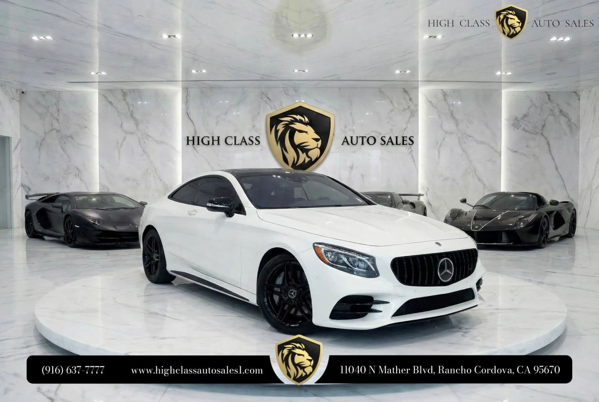 2019 Mercedes-Benz S-Class S 560 4MATIC Coupe 2D