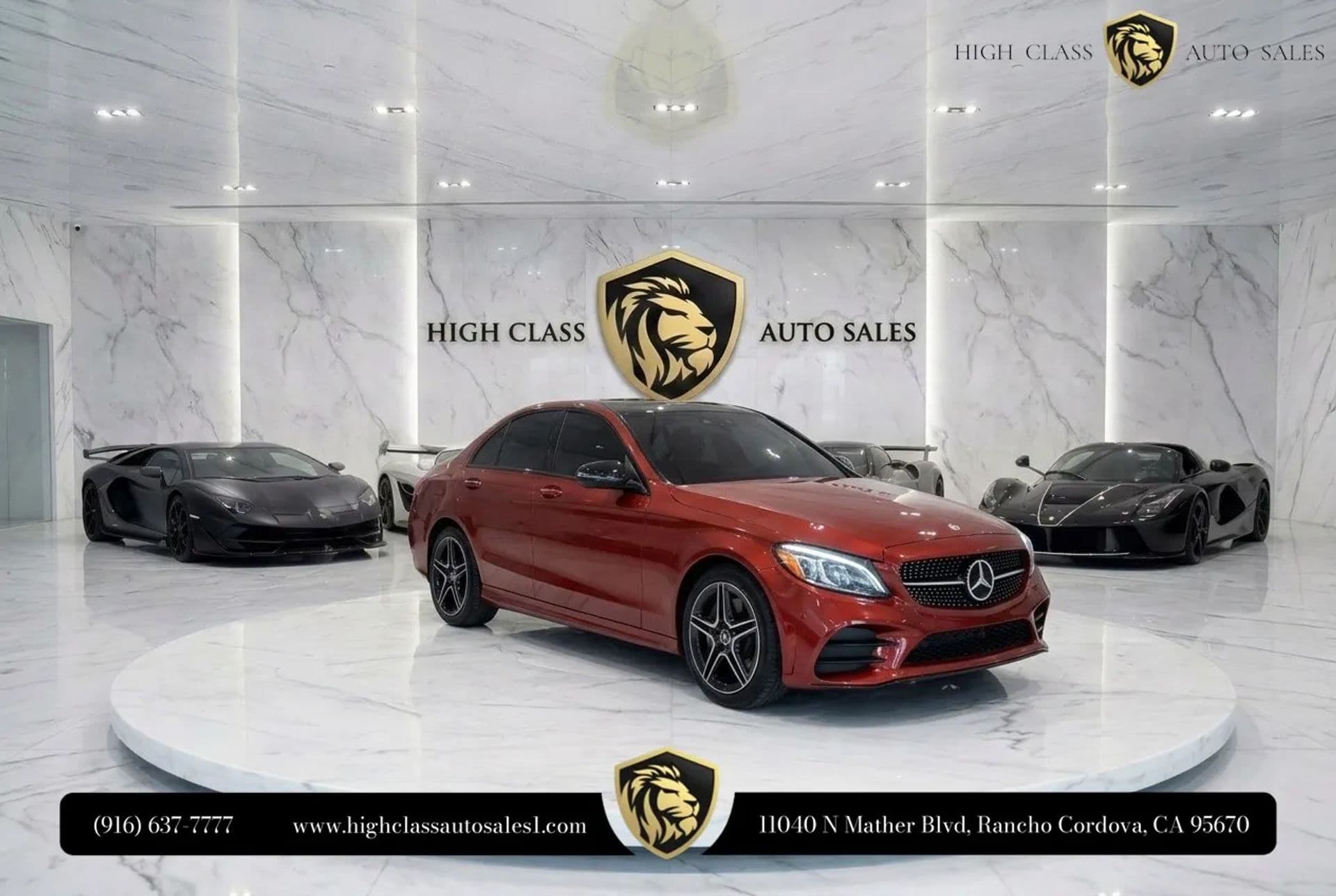 2019 Mercedes-Benz C-Class C 300 4MATIC Sedan 4D